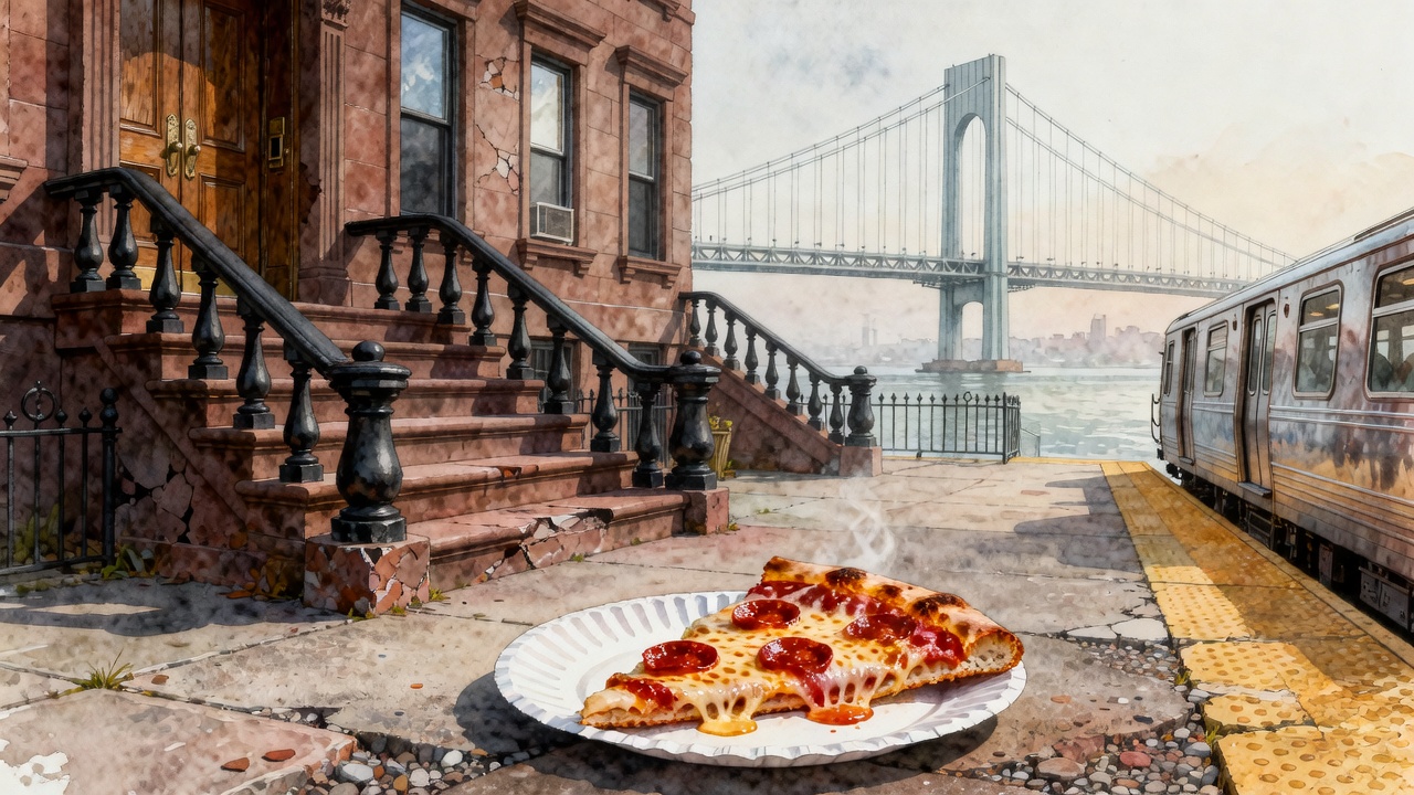 Staying in Bay Ridge โ ~three weeks, the trip's longest leg